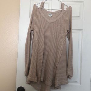 Tan sweater